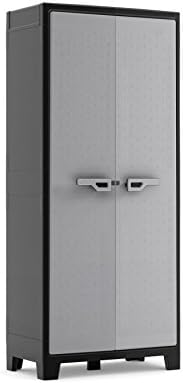 Kis Titan Water Resistant Multispace Plastic Cupboard - Garden Storage Box Outdoor Locker