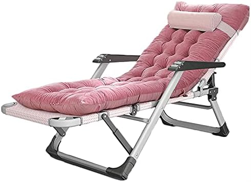 Portable Folding Adult Bed,Lounge Adjustable Recliner Chair for Home Office and Outdoor Leisure Portable Folding Bed for Camping Zero Gravity Patio Recliner for Ultimate Comfort and Relaxati