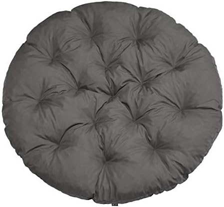 Classic Accessories 60-541-040801-EC Montlake Water-Resistant 50 Inch, Light Charcoal Papasan Cushion, 42"-50" DIA