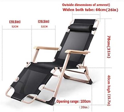 Sun lounger Adjustable Backrest Beach Garden, Folding Portable Breathable Lounger Chair, Outdoor Patio, Style 3