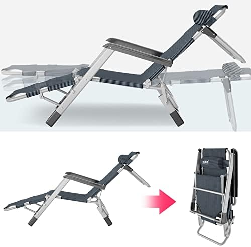 Sunloungers Zero Gravity Chairs Heavy Duty Adjustable Steel Mesh Zero Gravity Lounge Chair Recliners W/pillows Load-bearing 200kg Sun Loungers
