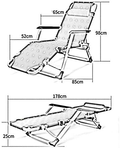 Lounge Heavy Duty Zero Gravity Chairs Garden Outdoor Patio Sun loungers Folding Reclining Chairs Lounger Deck Chairs,Gray