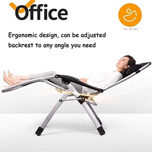 Lounge ChairLounge Chairs Sun Lounger/Extra Wide Zero Gravity Recliner Chair, Adjustable Patio Lounge Chair Folding Sun Lounger Garden Outdoor Home Lounge Portable Chair 【upgrade】,Sunlounger