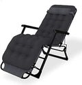 Sun Lounger Zero Gravity Chair for Garden, Outdoor Folding & Reclining Sun Lounger with Head Pillow, Deck Chair for Patio Garden Beach Pool, Max 200Kg