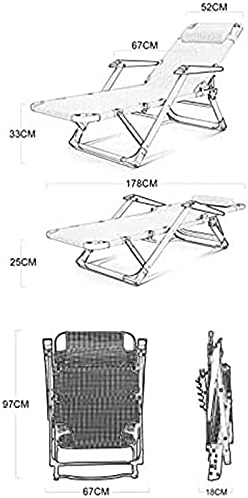 Portable Folding Adult Bed,Lounge Adjustable Recliner Chair for Home Office and Outdoor Leisure Portable Folding Bed for Camping Zero Gravity Patio Recliner for Ultimate Comfort and Relaxati