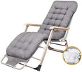 Adjustable Zero Gravity Lounge Chair - Portable Sun Lounger for Outdoor, Beach & Camping - Folding Recliner Garden Chair with Cushions for Heavy Adults