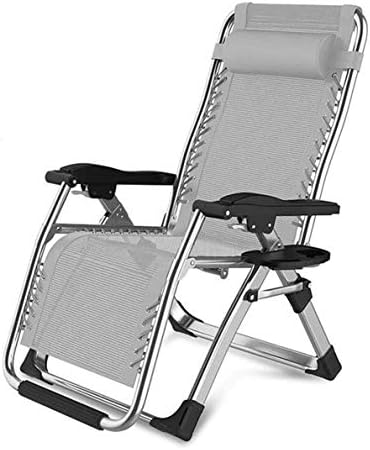 Zero Gravity Recliner Garden Chairs, Folding Sun Loungers for Outdoor Patio, Lawn & Beach, Heavy Duty Lounge Chairs, Supports 330lbs, Ideal for Camping & Relaxation (Style A)