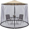 Outdoor Garden Umbrella Your Parasol into a Gazebo Foldable Garden Mosquito Umbrella Cover Netting Parasol for Indoor And Outdoor, Camping (Size : 11ft)