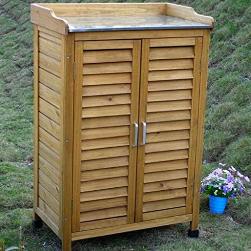 Garden Cabinets 3 Tier Outdoor Storage Cabinet Waterproof Sunscreen Garden Sundries Tool Cabinet Balcony Yard Storage Cabinet Porch Shoe Cabinet Storage Shed