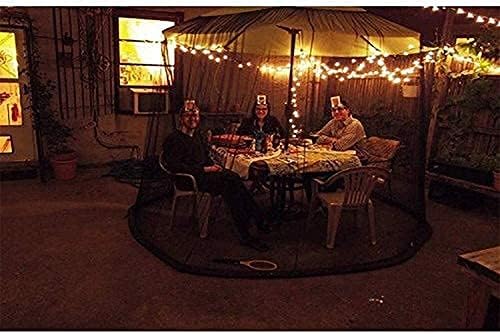 Outdoor Garden Umbrella Your Parasol into a Gazebo House Large Premium Netting for gazebos parasols Bug Netting Cover (Size : 335cm*220cm)