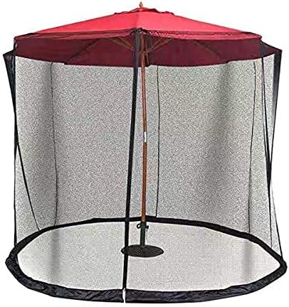 Outdoor Garden Umbrella Your Parasol into a Gazebo Parasol Mosquito Net Camping Mosquito Net Patio Courtyard Umbrella Net Cover Keep Insect Away Home Textile for Home Bed Outdoor