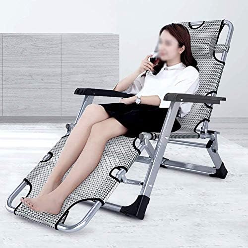 Oversized Extra Wide Recliner Lounge Chair with Padded Cotton Pad, Adjustable Sun Lounger for Garden, Beach, Lawn, Pool - Supports Up to 440lbs