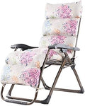 Sun Lounger Garden Chairs Gravity Chaise Lounges Outdoor Patio Lounger Chair Folding Chair And Cushions Adjustable Recliner Outdoor Deck Chair Support 260kg (color, White),White