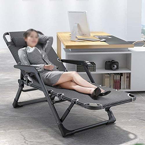 Folding Garden Sun Lounger Chair - Heavy Duty Portable Recliner, Gravity-Resistant Deck Chair, Foldable Outdoor Furniture for Lawn & Patio Relaxation