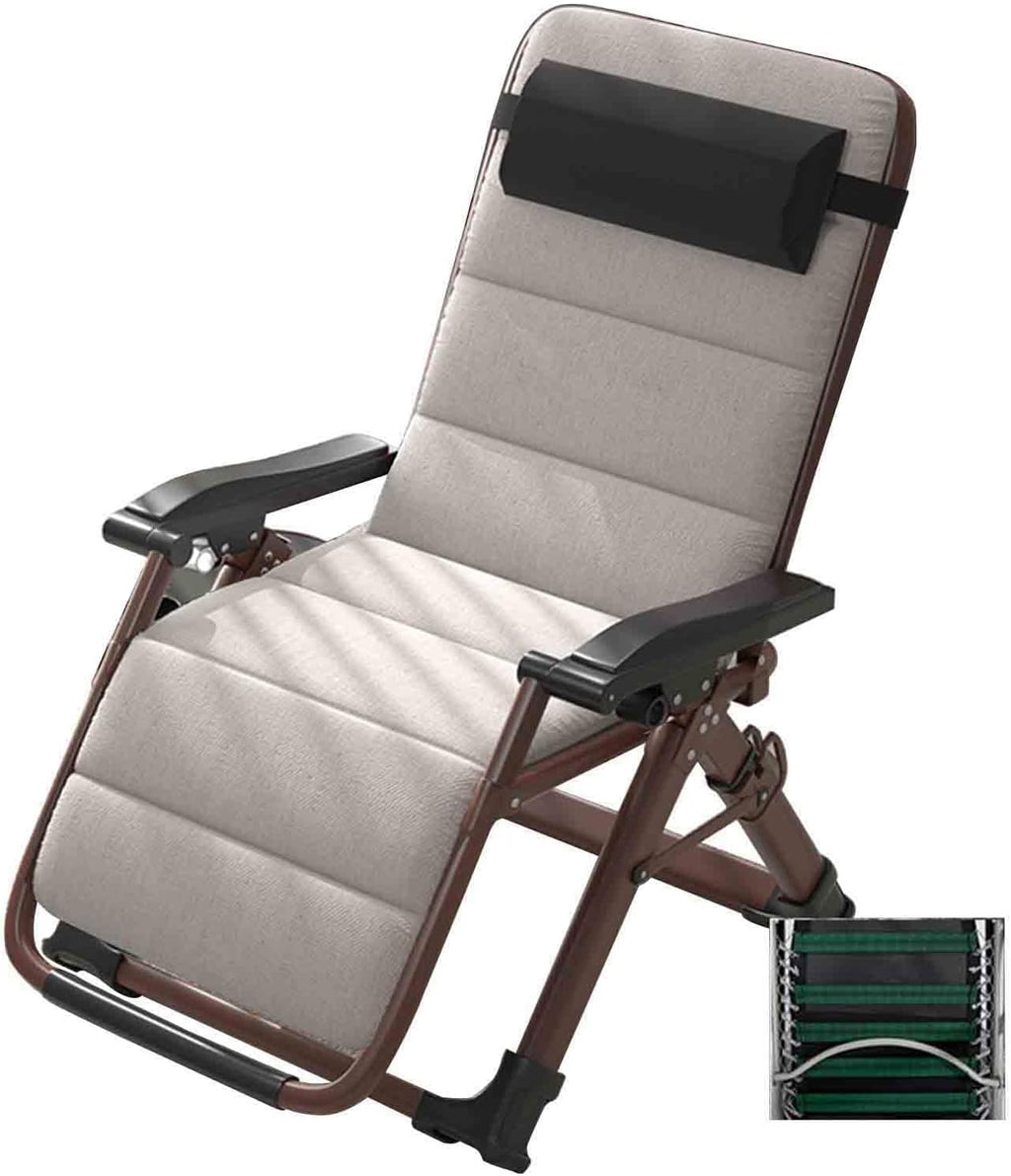 Adjustable Reclining Lounge Chair, 90°-170° Backrest, Aluminum Alloy Frame, PE Woven Zero Gravity Design, Foldable Outdoor Sun Lounger for Garden & Beach, Gray Color