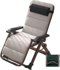 Adjustable Reclining Lounge Chair, 90°-170° Backrest, Aluminum Alloy Frame, PE Woven Zero Gravity Design, Foldable Outdoor Sun Lounger for Garden & Beach, Gray Color