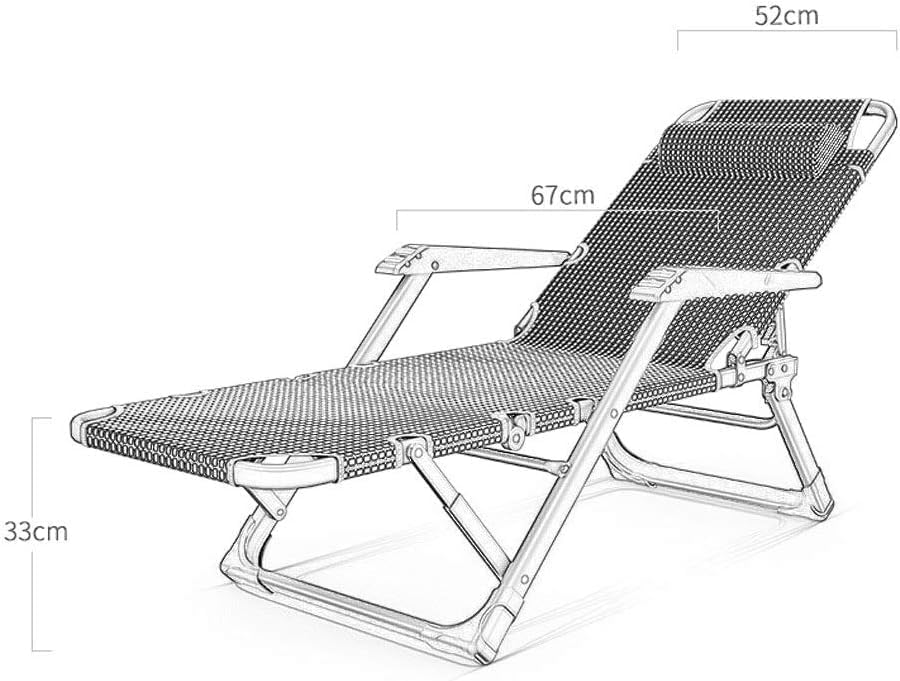 Lounge Garden Lounger Sun Lounger Folding Deck Chair Reclining Lounger Chairs Garden Patio Beach Outdoor Recliner Portable Travel Recliner Chairs Beach Lounger Deck Chair(Pink,C)
