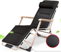 Sun Lounger Garden Chairs Foldable Deck Chair Patio Adjustable Chaise Recliner, Sun Lounger with Cushion Oversize Zero Gravity Foldable Chair for Heavy Duty People (Color, Gray),Black