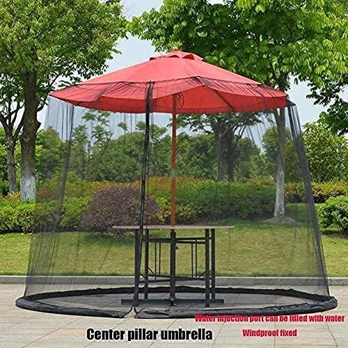Outdoor Garden Umbrella Your Parasol into a Gazebo 7.5 Ft Garden Umbrella Table Screen Parasol Mosquito Net Cover Bug Netting Cover (Size : 275 * 230cm)